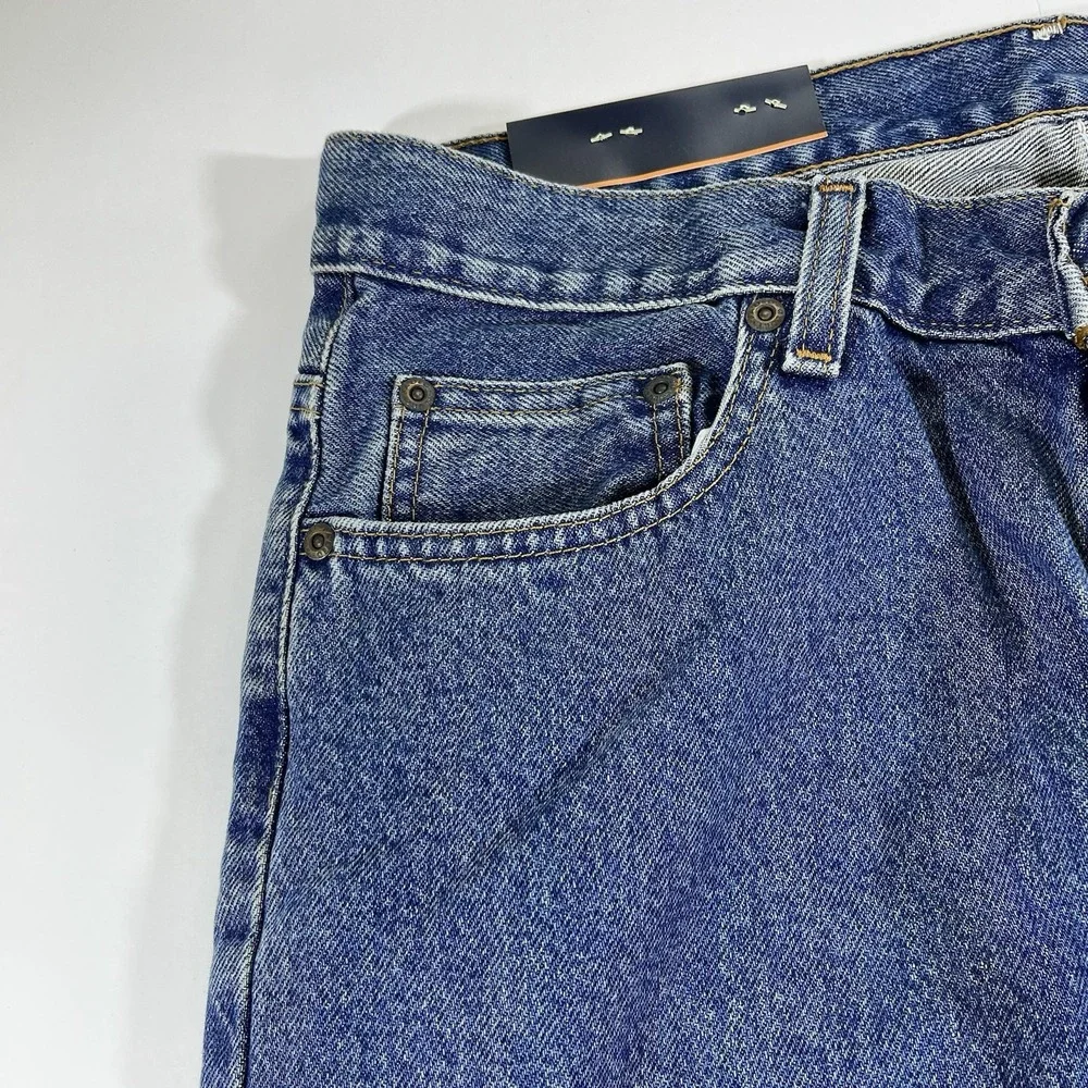Faded Glory F.G. Original Jean Men's Blue Medium Wash Straight Fit Jeans